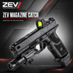 ZEV Technologies for Glock GEN 4 5 6 HONEY COMB design - Small Frame Extended Magazine Release Black - Image 2