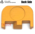 Killer Innovations Slide Upper Cover Rear Back Plate for Glock Gen 1 2 3 4 5 Gold TiN - Image 2