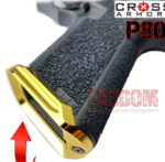 Cross Armory Enhanced P80 Polymer80 Poly80 CNC Aluminum Flared Magwell Gold "Jewelry Finish" Magazine - Image 2