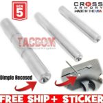 Cross Armory for GLOCK Gen 5 Dimple Pins Silver- 17 19 26 34
