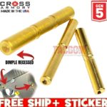 Cross Armory for GLOCK Gen 5 Dimple Pins Gold - 17 19 26 34