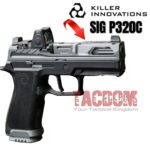 Killer Innovations Velocity Match Grade RMR V1 Cut Slide for SIG P320C MDC GRAY GREY 9mm - Image 6