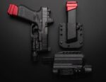 SHIELD ARMS for Glock 19 23 Billet 6061 Aluminum Red Grip Extension Magazine Plate Pad +5/+4 round - Image 3