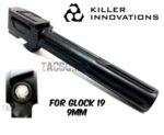 Killer Innovations Velocity Fluted Match Grade Drop-In Black Barrel for Glock 19