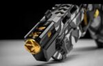 Tyrant Designs T-Comp Compensator for Glock 43 43x 48 Comp 9mm Black Gold Nickle - Image 6
