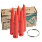 Strike Industries Polymer DUMMY RSO Safety 5 Pack with Key Ring in 9mm 45ACP .223 / 5.56 7.62x39 & .308