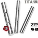 ZEV Technologies Titanium Pin Kit for Glock - Gen 1 2 3 Grooved Made in USA