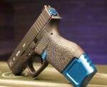 Tyrant Designs Extended Magazine Billet Aluminum Release for Glock 43 Mag Black Red Gold Grey Blue Machined Aluminum - Image 8