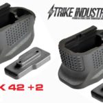 Strike Industries 2 Pack Glock 42 +2 round .380 ACP Enhanced Plate EMP Finger Rest