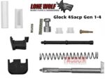 Lone Wolf Distributors Slide Completion Kit for Glock 21 45acp P80 PF45 LWD-SLIDEKIT-45 1 2 3 4