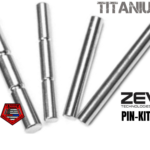 ZEV Technologies Titanium Pin Kit for Glock - Gen 4 4th Gen Grooved Made in USA
