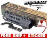 Strike Industries Strike Rail MLOK with Picatinny Forend Handguard 7" - 10" - 13.5" - 15.5" - 17" Black Red Blue FDE AR15 - Image 6