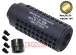 GUNTEC USA AR 9mm / 7.62x39 CAL AR15 GEN 2 MICRO SLIP OVER with Thread Adapter SOCOM STYLE FAKE SUPPRESSOR