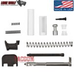 LONE WOLF AlphaWolf Slide for Glock 19 Gen 3 RMR Cut Polymer 80 PF940C + LWD Slide parts kit - Image 3