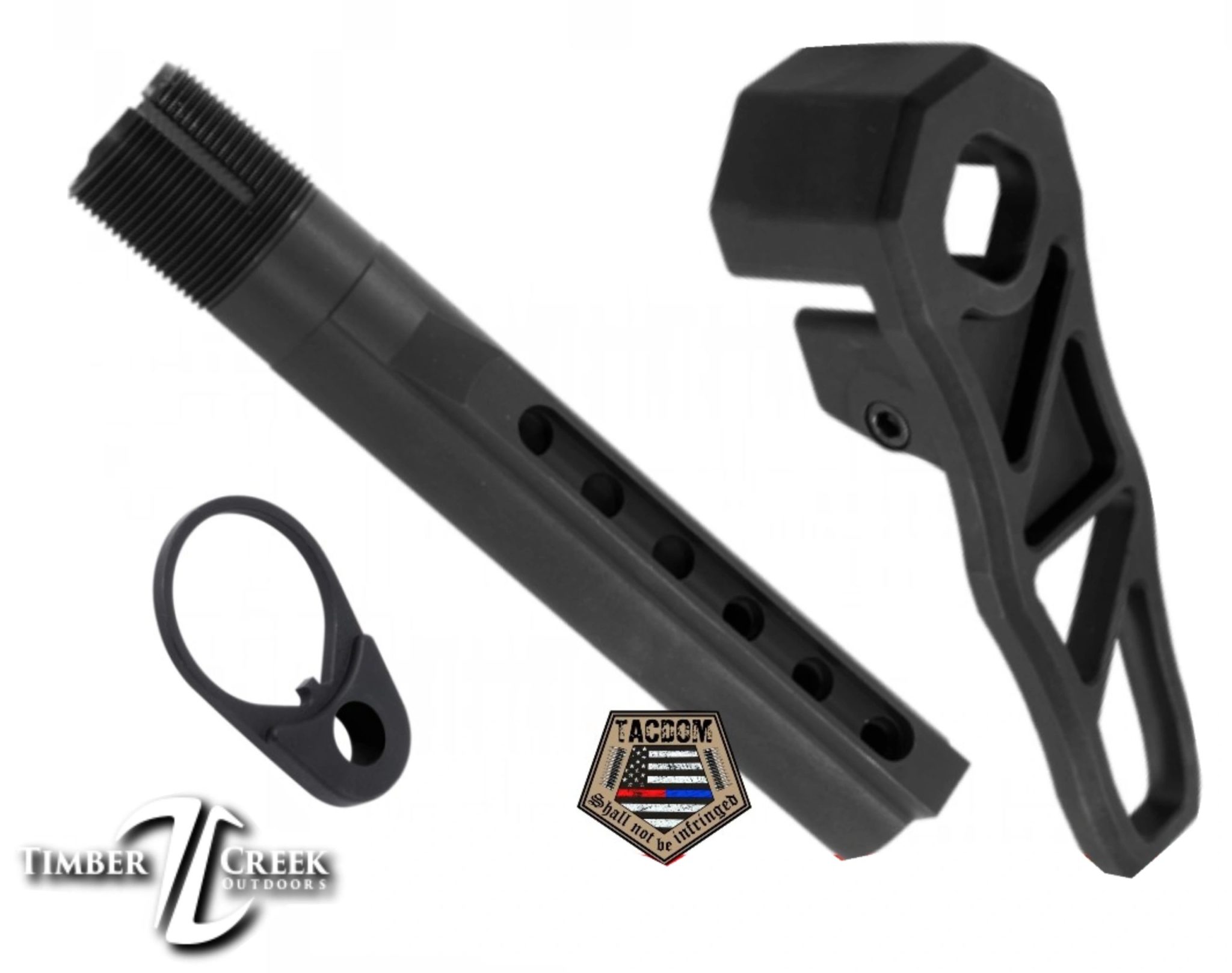 Timber Creek Outdoors Minimalist KIT in BLACK for AR15 Platform