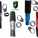 PHASE 5 HEX-2 Billet Carbine Pistol Buffer Tube in Black Red Blue and Silver Grey