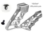 Tactical Dynamics Anodized AR Skeletonized Pistol Grip Milspec Aluminum 100% US MADE RAW ALUMINUM "LAST ONES FOREVER" - Image 6