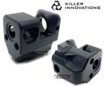 Killer Innovations Comp Compensator Muzzle Brake for 9mm For Glock Gen 3 Black - Image 2