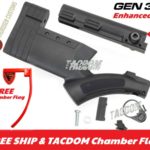 Thordsen Customs FRS-15 GEN 3 III Enhanced Stock Kit BLACK - QD Attachment on Carbine Tube Cover 223/556 size