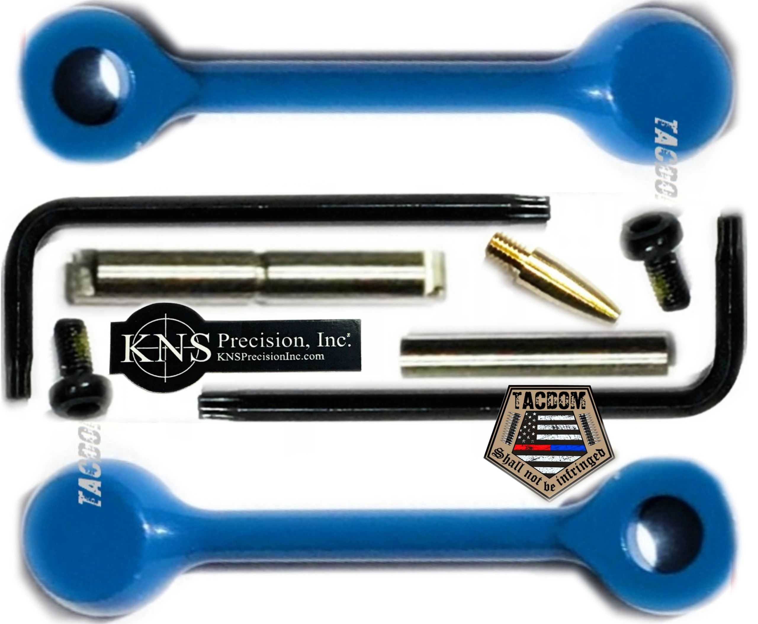 AR-15 Blue Anti Walk Rotation Pin Set - CBC Precision AR's