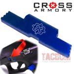 Cross Armory for Glock Gen 1 2 3 4 5 and Polymer80 E-Coat Blue EXTENDED Slide lock take down lever