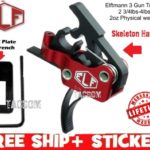 Elftmann ELF 3 Gun Curved Trigger Group Drop-In Adjustable 2 3/4 - 4lb Pull