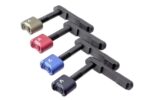 Strike Industries Enhanced Magazine Release with Spring & Color Button Black Blue Red FDE Anodized Billet - Image 2