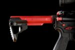 Strike Industries PIT Micro Rifle Stock with QD Ultra Compact in Black Red Blue & FDE Anodized "BLACK FRIDAY DEAL" - Image 6