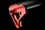 Strike Industries PIT Micro Rifle Stock with QD Ultra Compact in Black Red Blue & FDE Anodized "BLACK FRIDAY DEAL" - Image 7