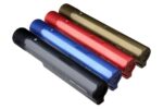 Strike Industries Advanced Receiver Extension MILSPEC buffer tube Black Red Blue FDE