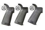 Strike Industries Enhanced Pistol Grip for Milspec AR in 15 , 20 , 25 Degree Angle