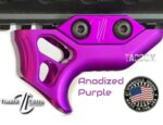 Timber Creek Outdoors GEN 2 Mini Enforcer Billet Aluminum Mini Angled ForeGrip for Picatinny Rails Black Silver Red FDE OD Green Blue & Purple - Image 6