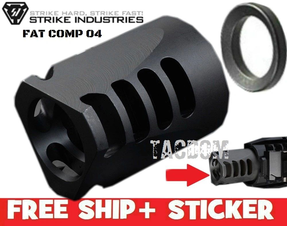 Strike Industries FAT Comp 04 Compensator for 1/2x28 