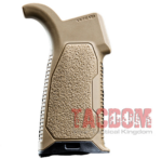 Strike Industries OVERMOLD Rubberized Texture Enhanced Pistol Grip for AR in Black 15 , 20 , 25 Degree Angle & FDE 15 Degree - Image 8