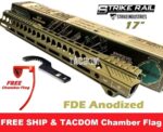 Strike Industries Strike Rail MLOK with Picatinny Forend Handguard 7" - 10" - 13.5" - 15.5" - 17" Black Red Blue FDE AR15 - Image 2