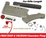 Thordsen Customs FRS-15 GEN 3 III A2 RIFLE Length Stock Kit FDE Tan - Foam Tube Cover 223/556 size