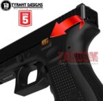 Tyrant Designs Extended Slide Stop Release for GEN 5 Glock Red Blue Black Gray Gold Models 17 19 19X 26 34 45 - Image 2