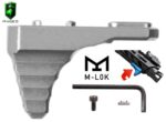PHASE 5 MICRO MLOK Hand Stop in Black Red Blue and Silver Grey - Image 5