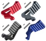 Strike Industries Extended Charging Handle Latch Red - Black - Blue - Grey