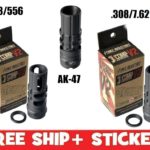 Strike Industries J-COMP Gen2 Type 89 Hybrid compensator .223 , 5.56 , 7.62x39 , .308