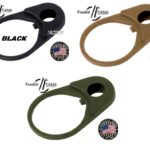 Timber Creek Outdoors QD EP End Plate with QD Sling MOUNT for AR Milspec Frames in Military Colors BLACK FDE OD GREEN