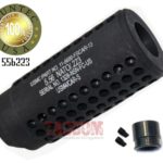 GUNTEC USA AR 223 / 556 CAL AR15 GEN 2 MICRO SLIP OVER with Thread Adapter SOCOM STYLE FAKE SUPPRESSOR