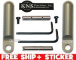 KNS GEN 2 DE 154 Anti Rotation Trigger Hammer Pins "Pill" DARK EARTH