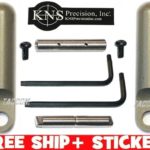 KNS GEN 2 DE 154 Anti Rotation Trigger Hammer Pins "Pill" DARK EARTH