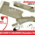 Thordsen Customs FRS-15 GEN 3 III Enhanced Stock Kit FDE - QD Attachment on Carbine Tube Cover 223/556 size