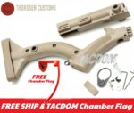 Thordsen Customs FRS-15 GEN 2 II Enhanced Stock Kit FDE - QD Attachment on Carbine Tube Cover 223/556 size