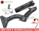 Thordsen Customs FRS-15 GEN II Enhanced Stock Kit BLACK - QD Attachment on Carbine Tube Cover 223/556 size