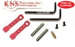 KNS GEN 2 MOD 2 RED .154 Anti Rotation Trigger Hammer Pins AR15 AR - Image 2
