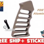 Guntec USA FDE Ultralight Skeletonized Aluminum Anodized Grip AR15