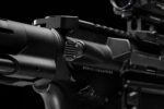 Strike Industries AR Extended Forward Assist Angled Black Red FDE Blue - Image 5